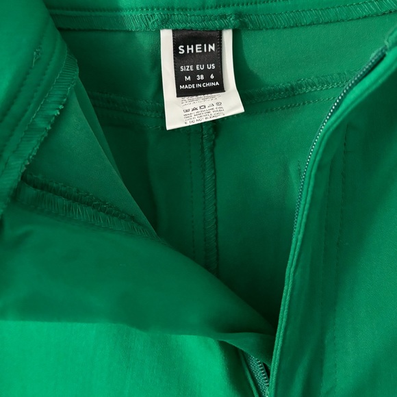 NWOT Shein Green Jeans - Picture 3 of 4